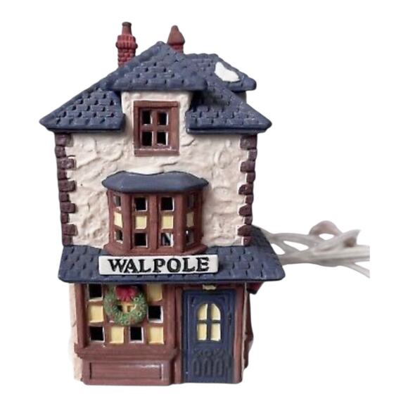 NEW Dept 56 Dickens Snow Village WALPOLE TAILORS Lighted Shop Christmas Building - Picture 13 of 14